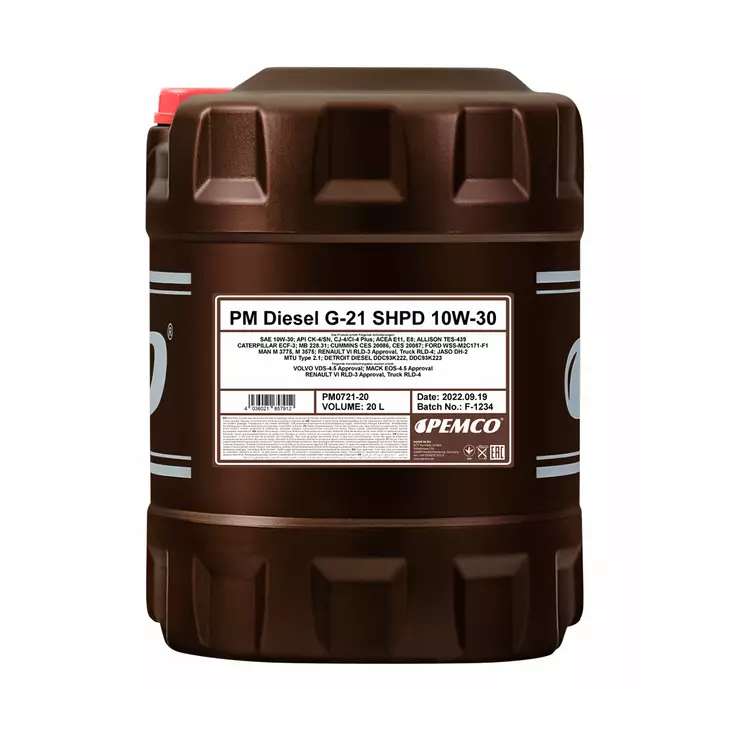 Motor oil Diesel G-12 10W-30 20L - Motor oils - PM0712-020 - 1