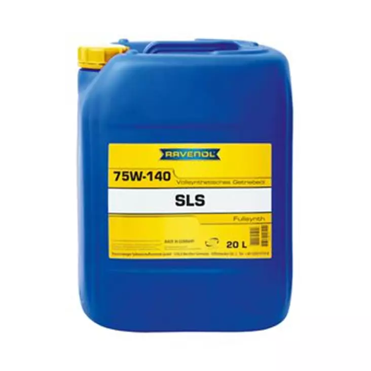 Vaihteistoöljy SLS SAE 75W-140 GL 5 LS Ravenol 20L - Manuaalivaihteisto- ja peräöljyt - 1221110-020 - 1