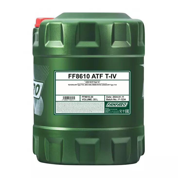 Automatic transimission oil T-IV Fanfaro 20L - Automatic transmission oils - FF8610-020 - 1