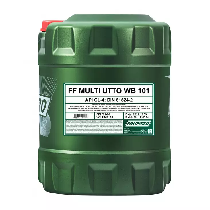 Tractor oil Multi UTTO WB 101 Fanfaro - Hydraulic and power steering oils - FF2701 - 1