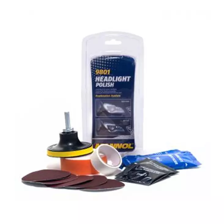 Ajovalojen kiillotussarja - Puhdistusaineet - MN9801 - 1