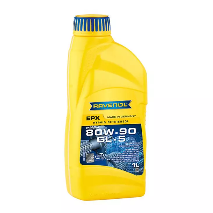 Vaihteistoöljy EPX 80W-90 GL5 Ravenol - Manuaalivaihteisto- ja peräöljyt - 1223205-001 - 1