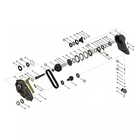 Repair kit ATC450 BMW Transfer case X3 / X5 / X6 - ATC450 - SP01497 - 2